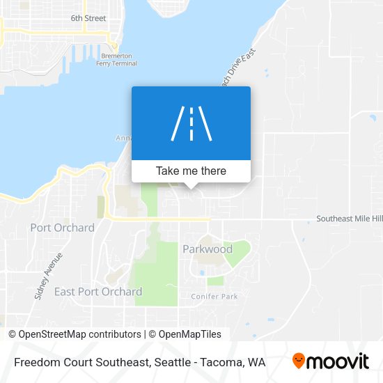 Freedom Court Southeast map