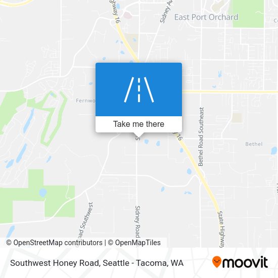 Southwest Honey Road map