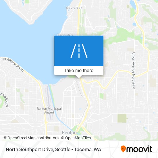 Mapa de North Southport Drive