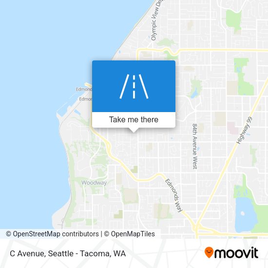 C Avenue map