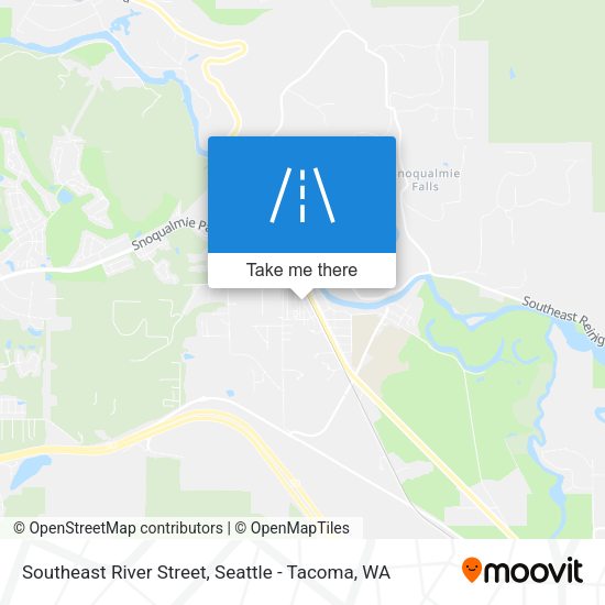 Southeast River Street map