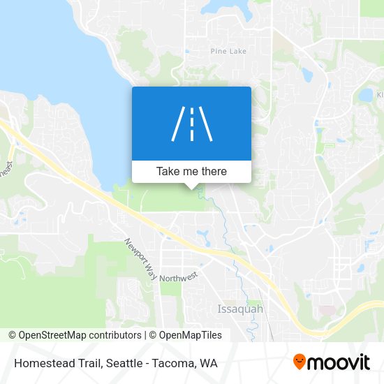 Homestead Trail map