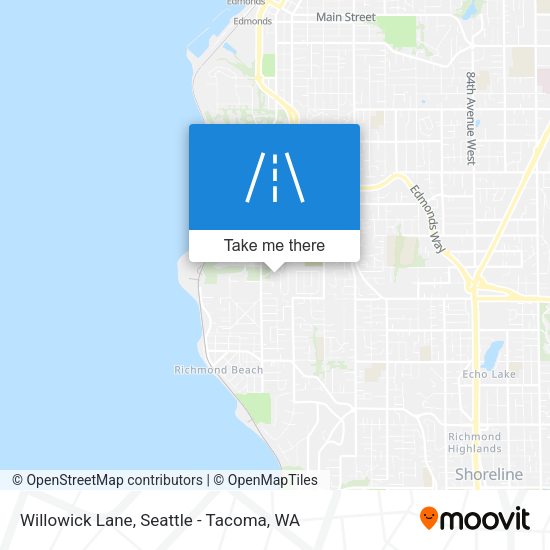 Willowick Lane map