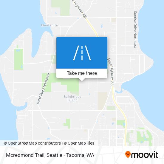 Mcredmond Trail map