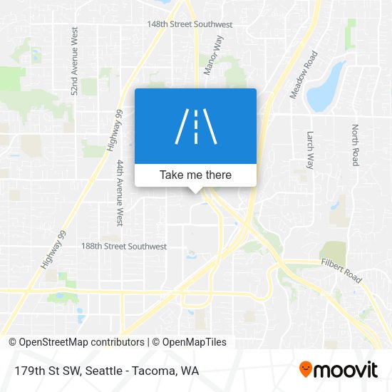 179th St SW map