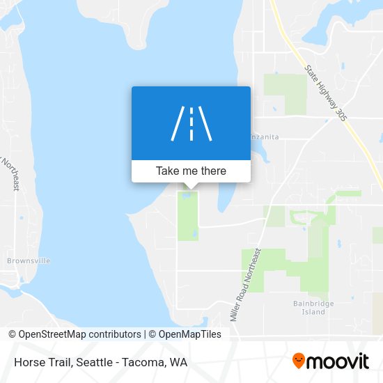 Horse Trail map