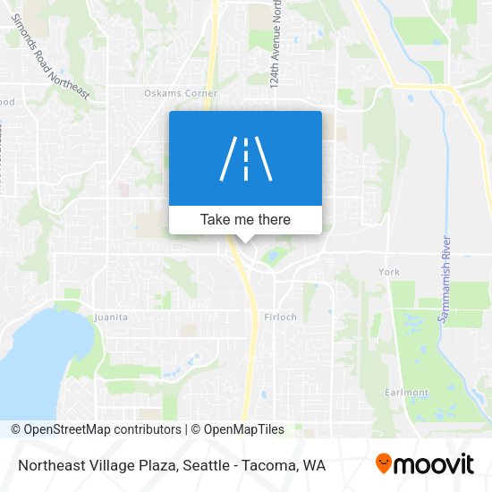 Mapa de Northeast Village Plaza