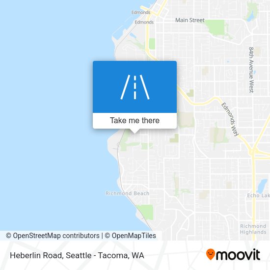 Mapa de Heberlin Road