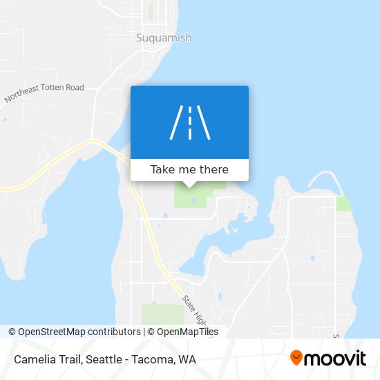 Camelia Trail map