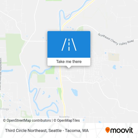 Mapa de Third Circle Northeast
