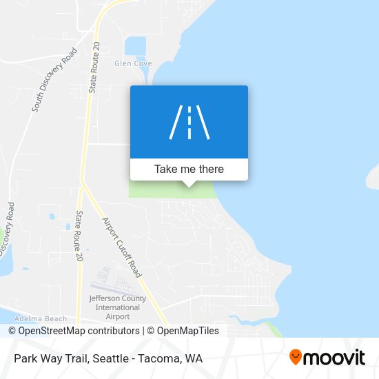 Mapa de Park Way Trail