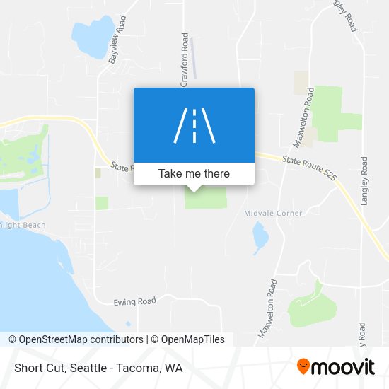Short Cut map