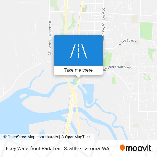 Ebey Waterfront Park Trail map