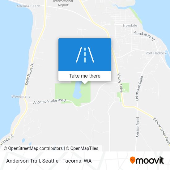 Mapa de Anderson Trail