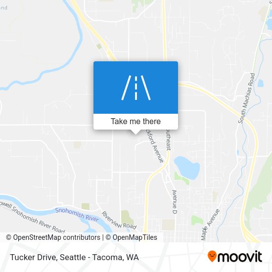 Mapa de Tucker Drive