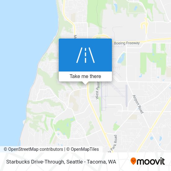 Starbucks Drive-Through map