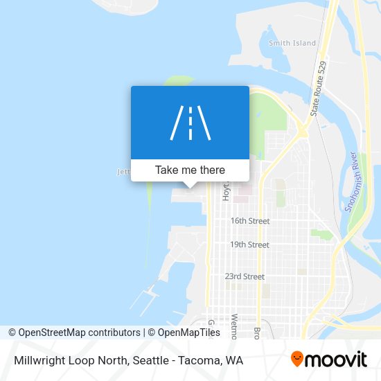 Mapa de Millwright Loop North