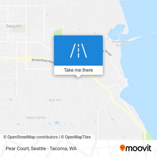 Pear Court map