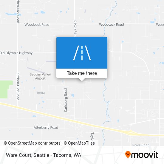 Ware Court map