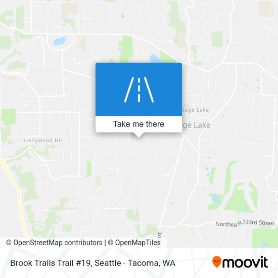 Mapa de Brook Trails Trail #19
