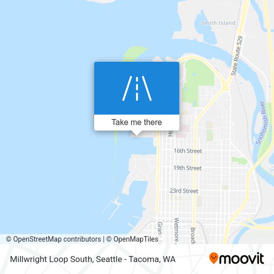 Mapa de Millwright Loop South