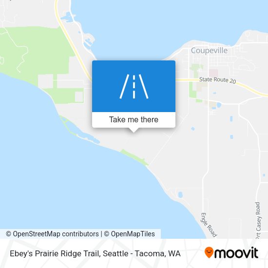 Ebey's Prairie Ridge Trail map