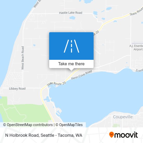 N Holbrook Road map