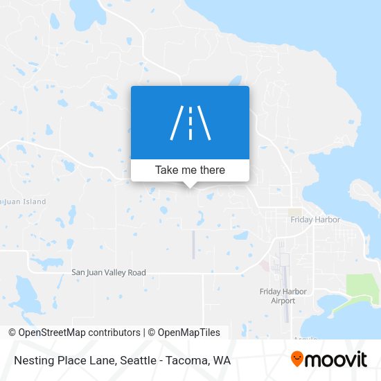 Mapa de Nesting Place Lane