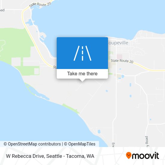 Mapa de W Rebecca Drive