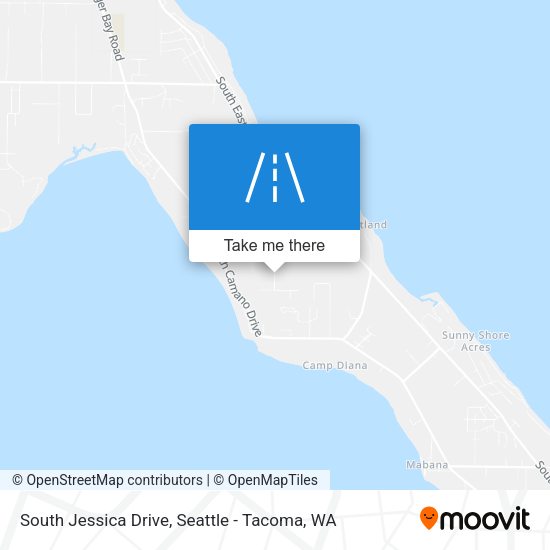 Mapa de South Jessica Drive