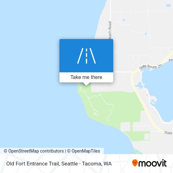 Old Fort Entrance Trail map