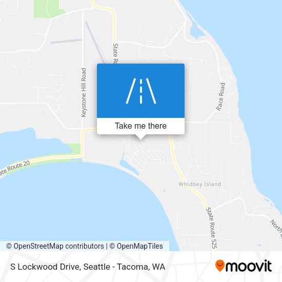 S Lockwood Drive map