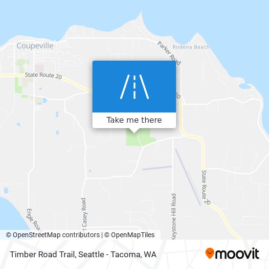 Mapa de Timber Road Trail