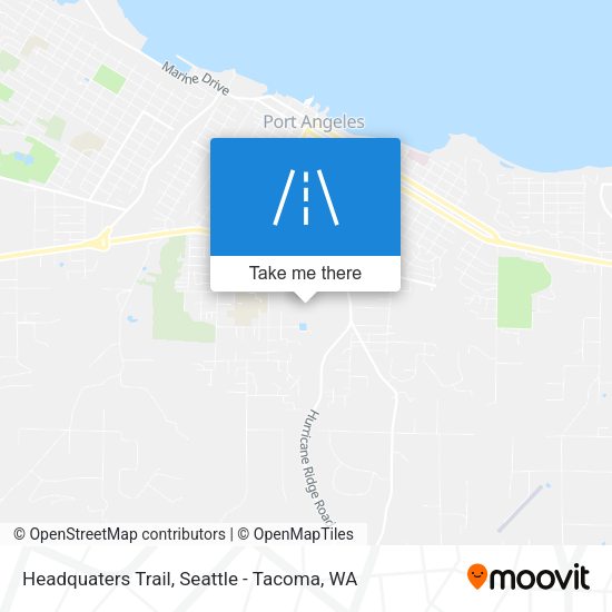 Mapa de Headquaters Trail