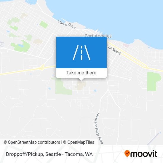 Droppoff/Pickup map