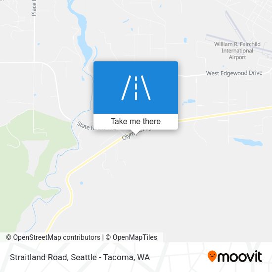 Mapa de Straitland Road