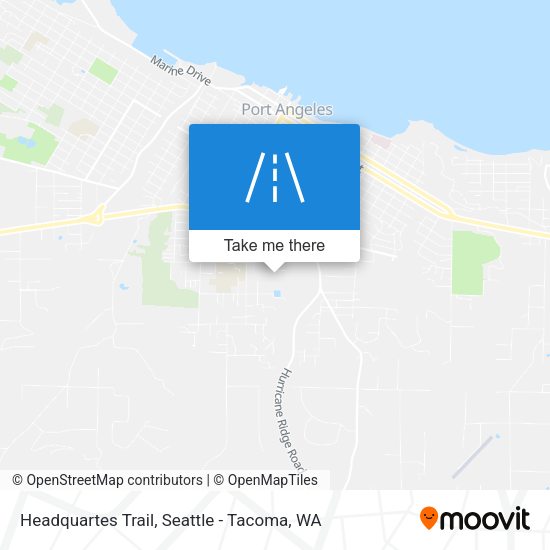 Headquartes Trail map
