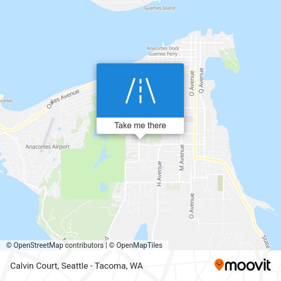 Calvin Court map
