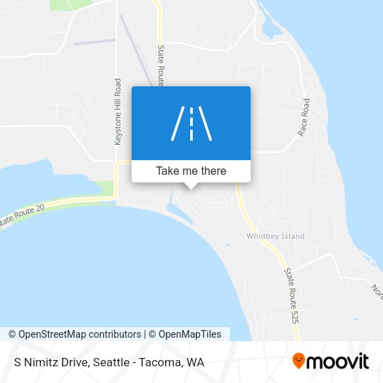 S Nimitz Drive map