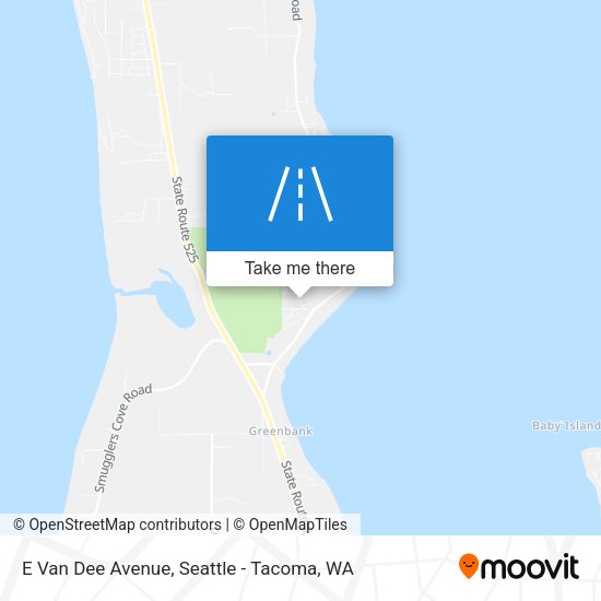 Mapa de E Van Dee Avenue