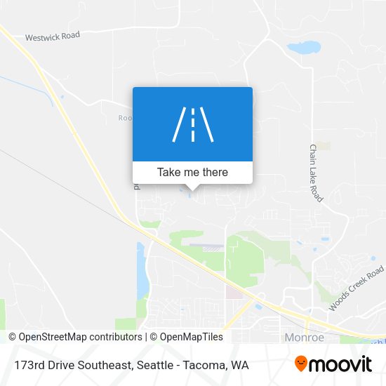 Mapa de 173rd Drive Southeast
