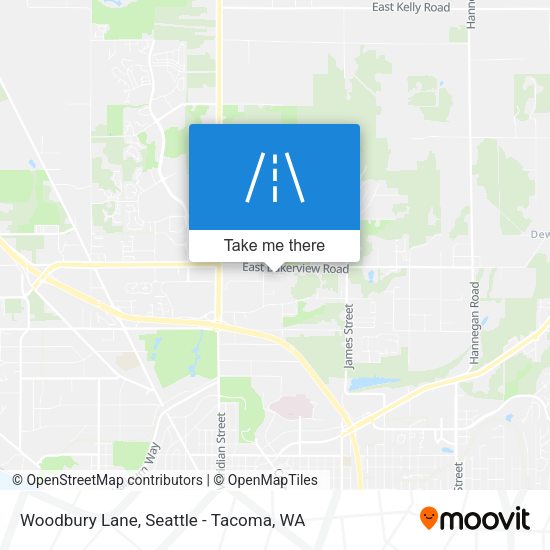 Mapa de Woodbury Lane