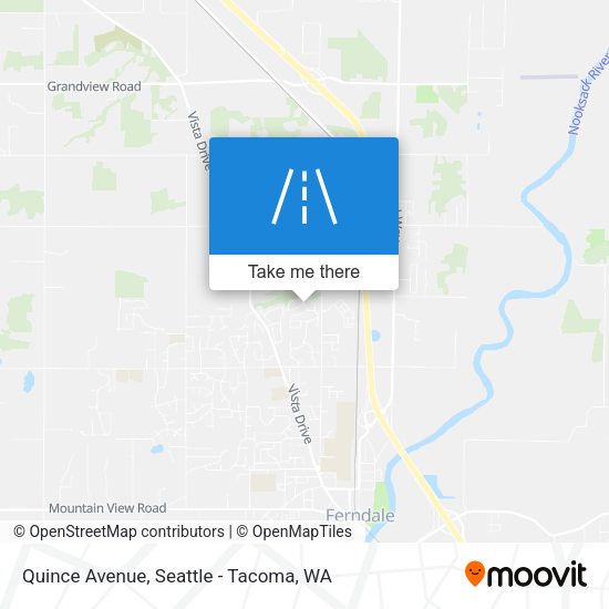 Quince Avenue map