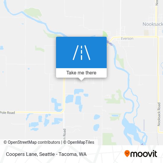Coopers Lane map
