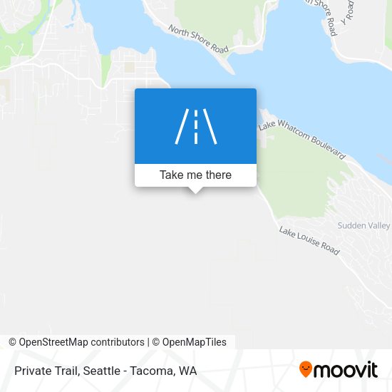 Private Trail map