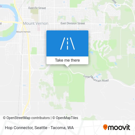 Hop Connector map