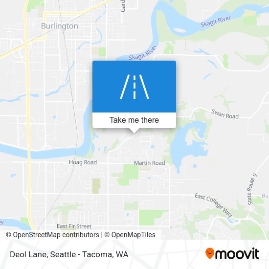Mapa de Deol Lane