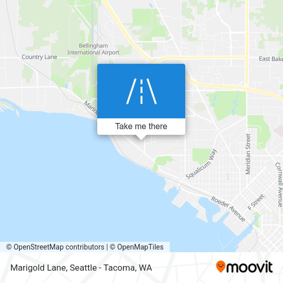 Mapa de Marigold Lane