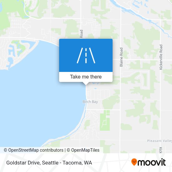 Mapa de Goldstar Drive