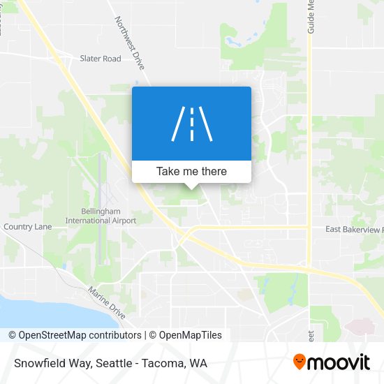 Snowfield Way map